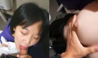 고등학생은 화장실에서 남자친구를 서비스한다