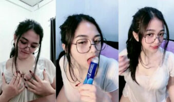 Buka Masker Zara Cakep Mendesah Sepong Anu Mango