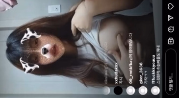 라이브로 쮸쮸 보여주는 이쁜이들